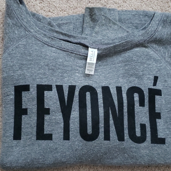 "Feyoncè" sweatshirt sz L - Picture 3 of 4